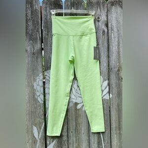 NWT Electric & Rose Sunset Leggings Chartreuse Sm